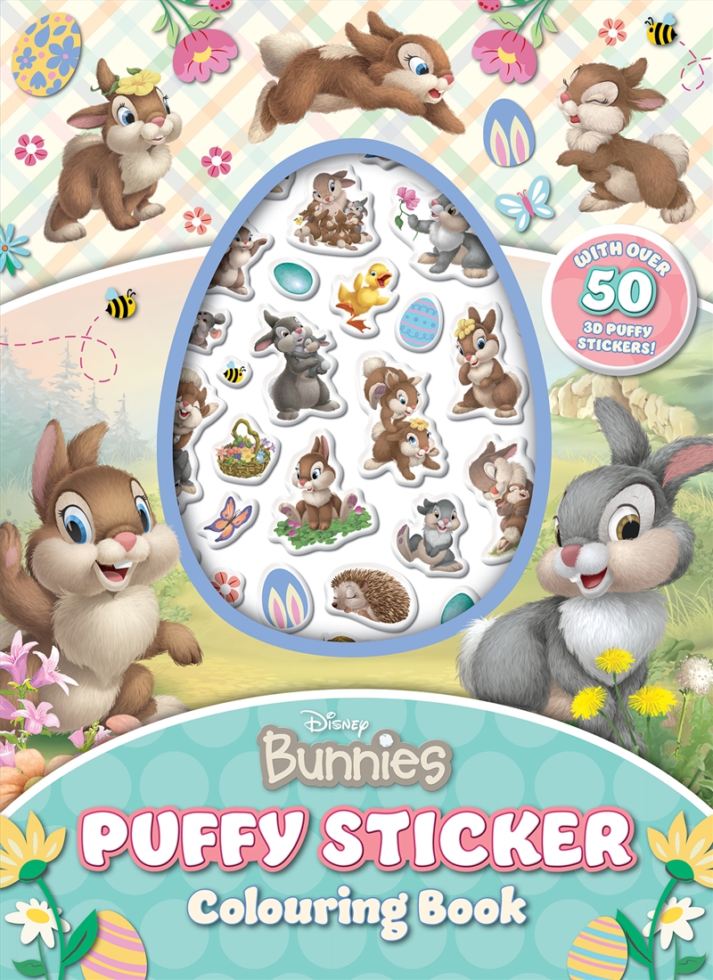 Disney Bunnies: Puffy Sticker Colouring Book/Product Detail/Kids Activity Books
