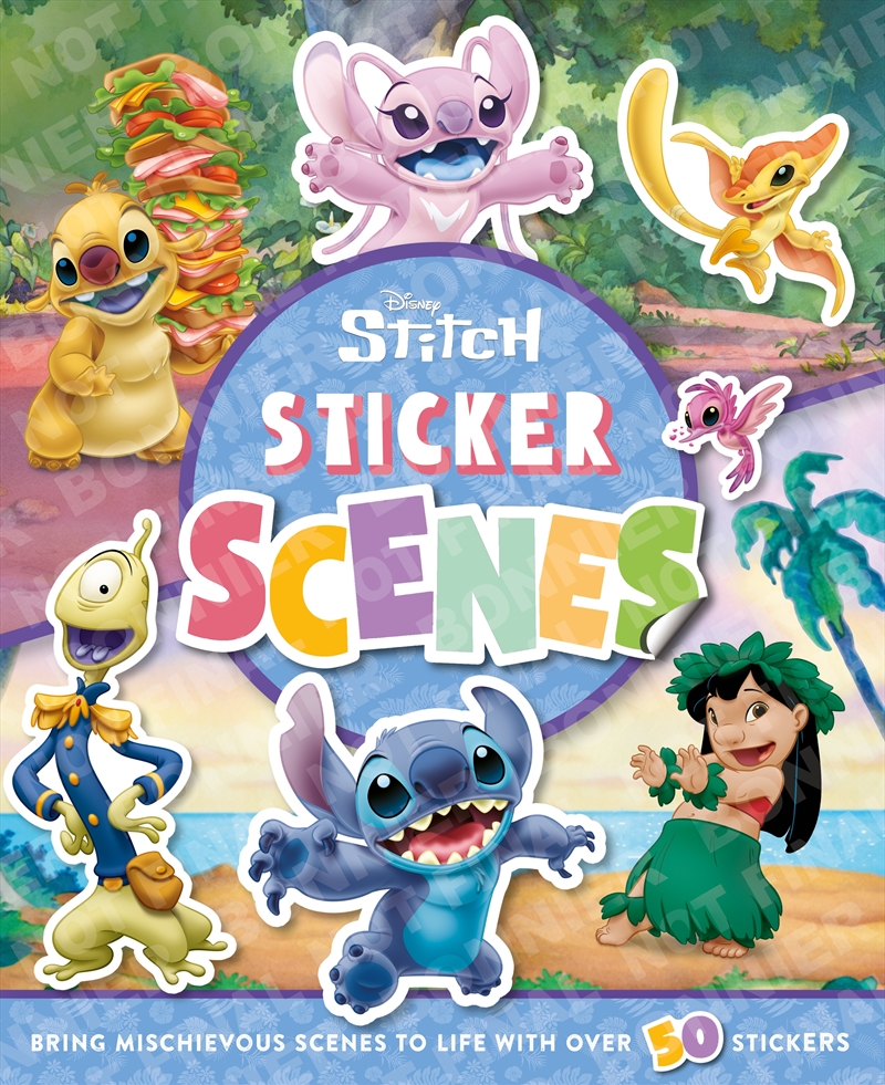 Stitch: Sticker Scenes/Product Detail/Kids Activity Books