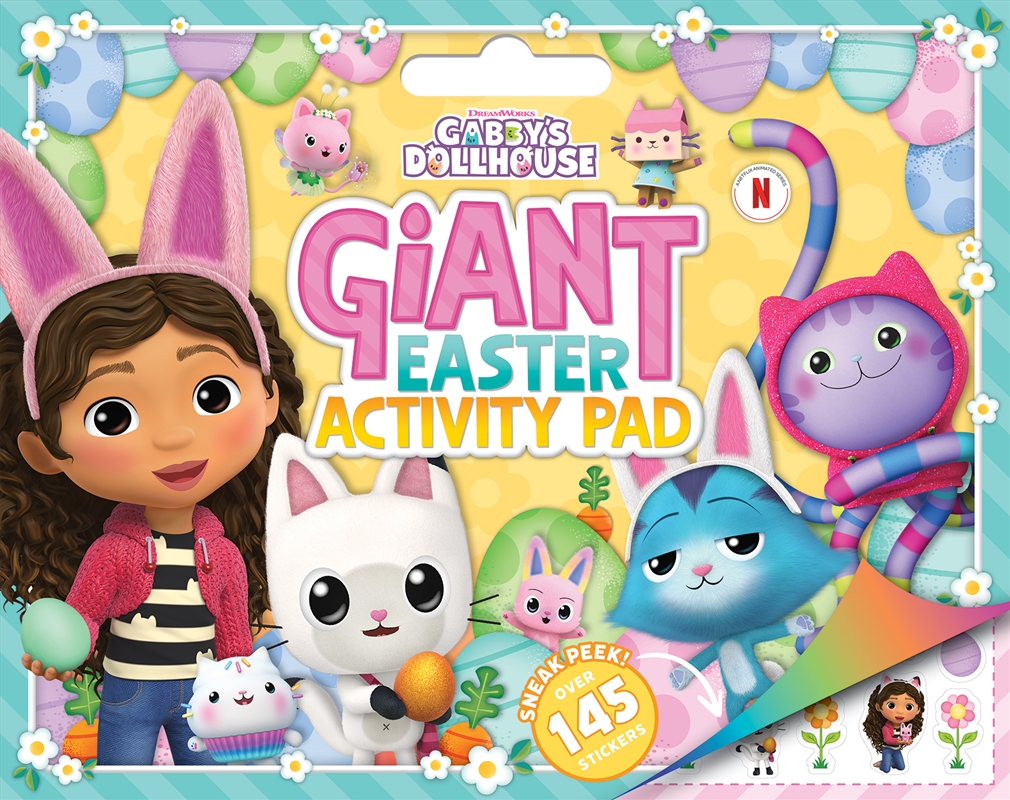 Gabby’s Dollhouse: Easter Giant Activity Pad/Product Detail/Kids Activity Books