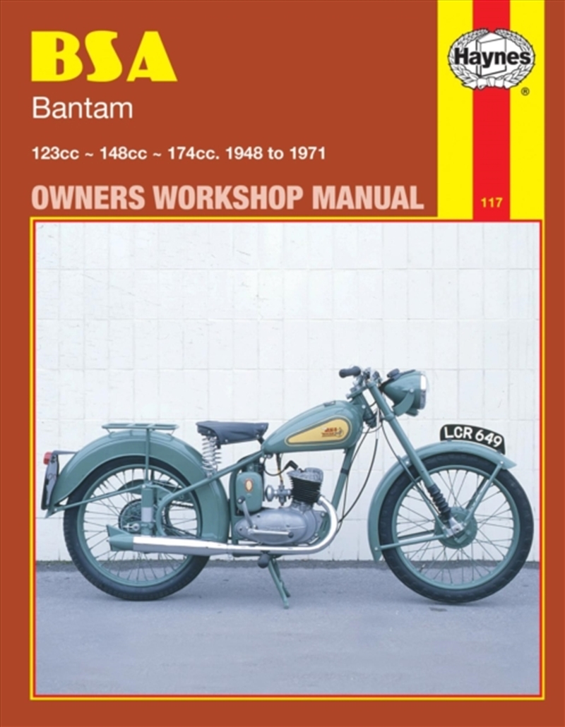 Bsa Bantam (48 - 71) Haynes Repair Manual/Product Detail/Transportation