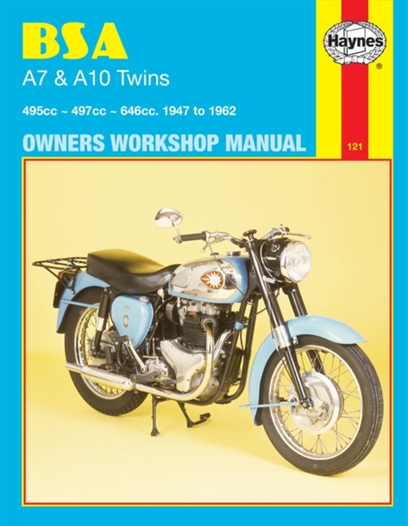 Bsa A7 & A10 Twins (47 - 62) Haynes Repair Manual/Product Detail/Transportation