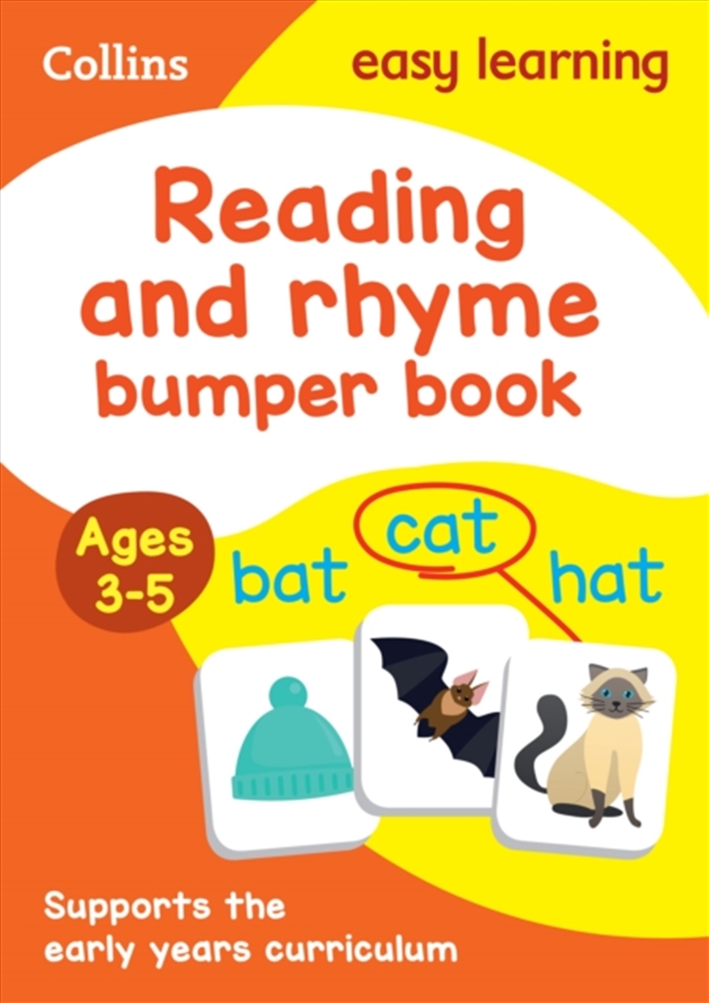 Reading And Rhyme Bumper Book Ages 3-5 : Ideal For Home Learning/Product Detail/English