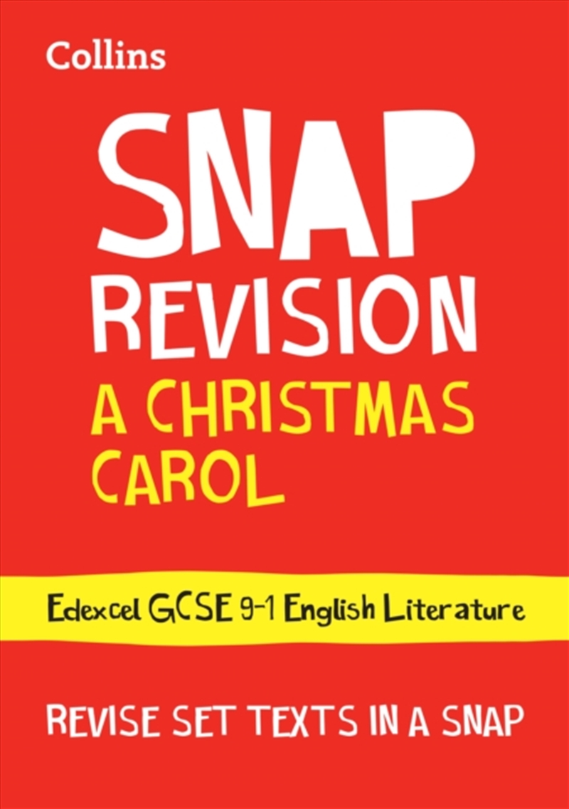 A Christmas Carol: Edexcel Gcse 9-1 English Literature Text Guide : Ideal For The 2026 And 2027 Exam/Product Detail/English