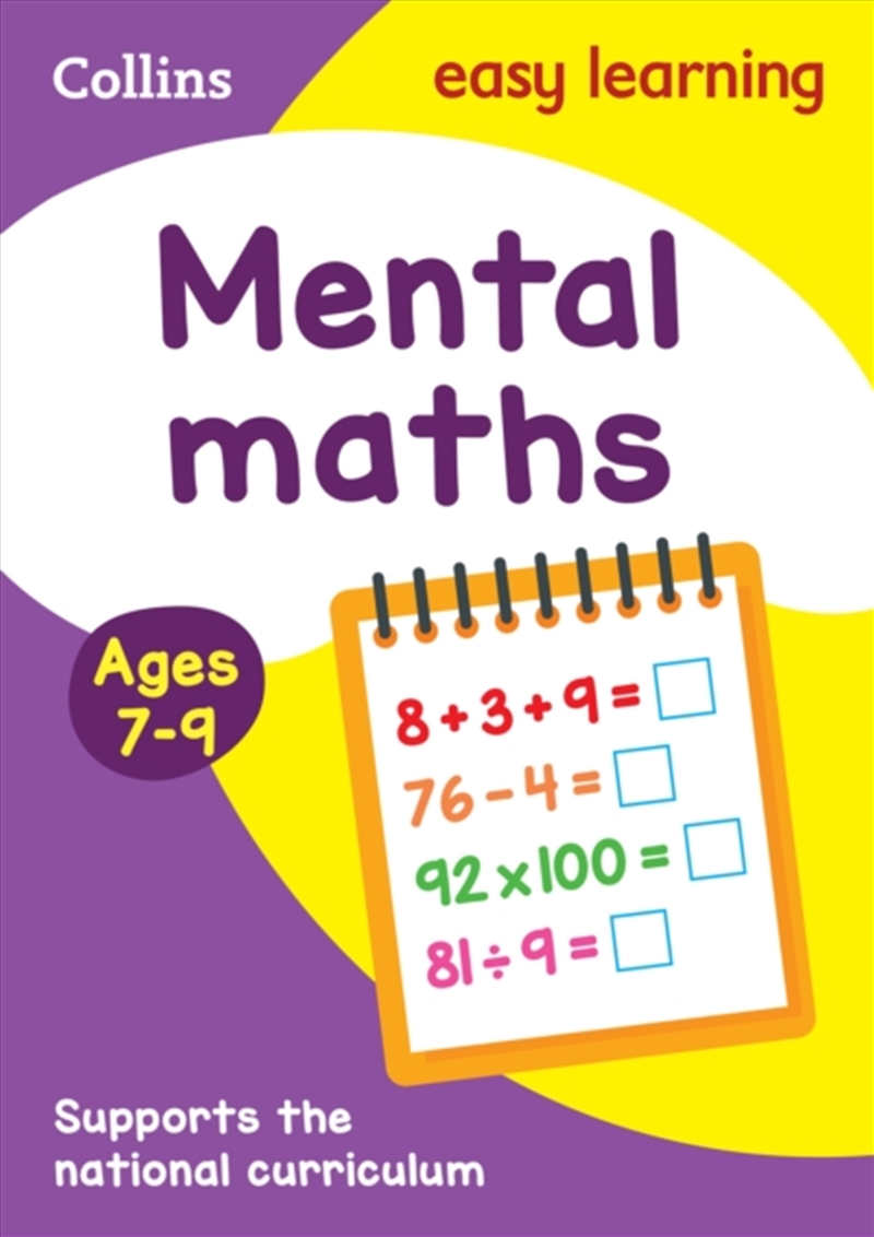 Mental Maths Ages 7-9 : Prepare For School With Easy Home Learning/Product Detail/Maths