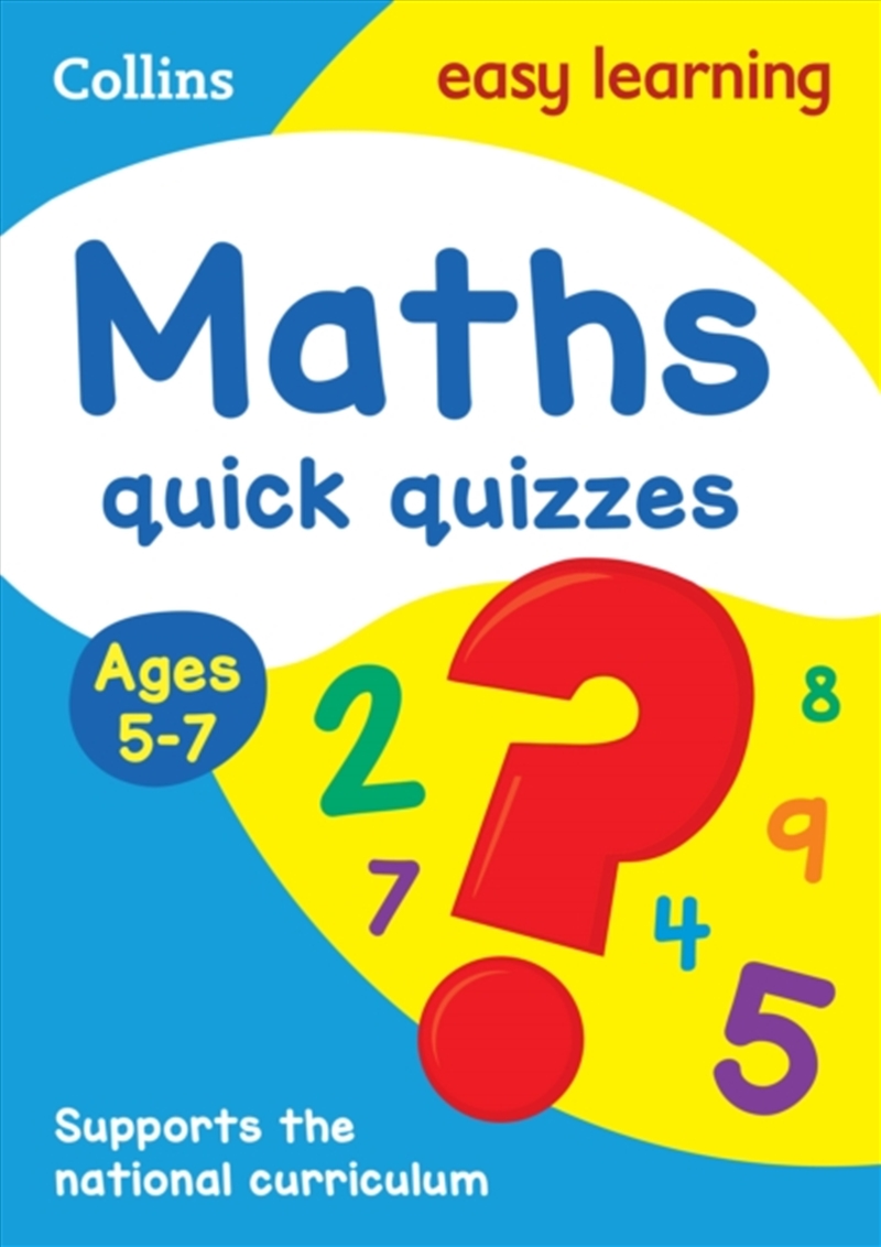 Maths Quick Quizzes Ages 5-7 : Ideal For Home Learning/Product Detail/Maths