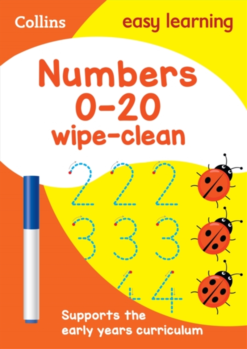 Numbers 0-20 Age 3-5 Wipe Clean Activity Book : Ideal For Home Learning/Product Detail/Maths