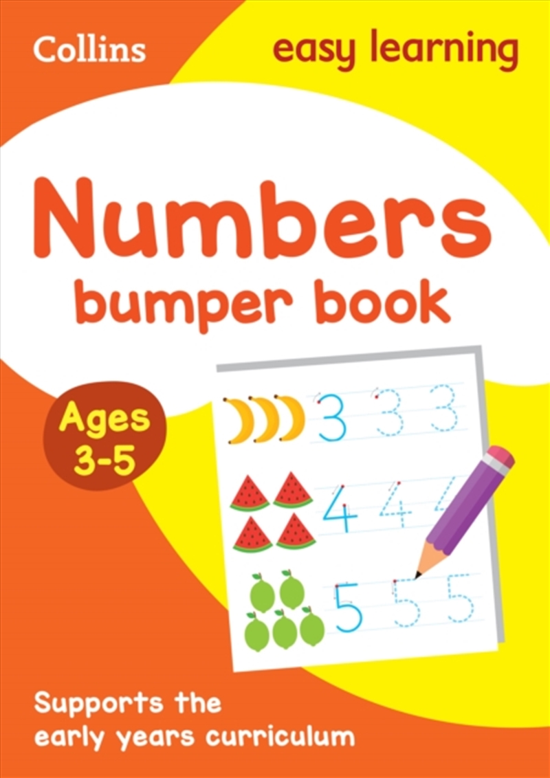 Numbers Bumper Book Ages 3-5 : Ideal For Home Learning/Product Detail/Maths