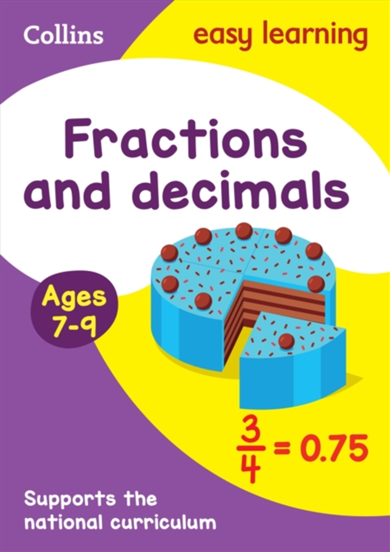 Fractions And Decimals Ages 7-9 : Ideal For Home Learning/Product Detail/Maths