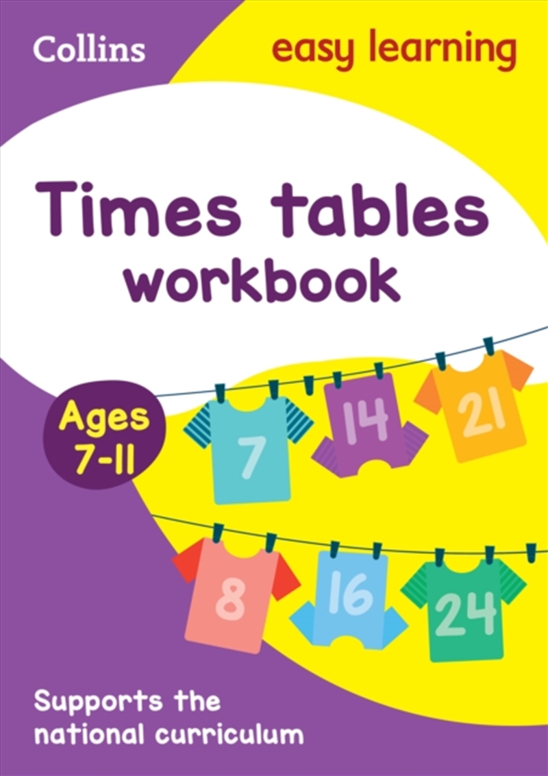 Times Tables Workbook Ages 7-11 : Ideal For Home Learning/Product Detail/Maths