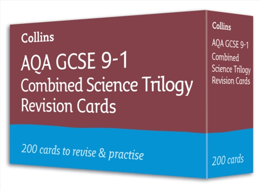 Aqa Gcse 9-1 Combined Science Revision Cards (Biology, Chemistry & Physics) : Ideal For The 2026 And/Product Detail/Science