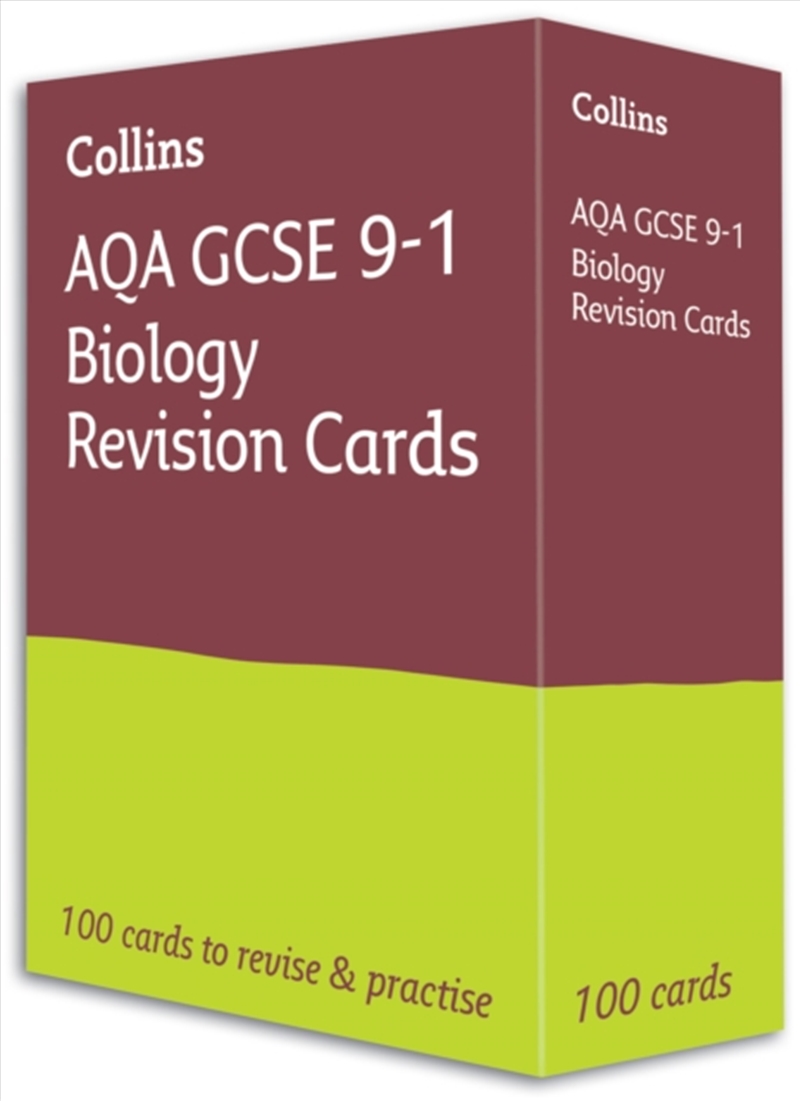Aqa Gcse 9-1 Biology Revision Cards : Ideal For The 2026 And 2027 Exams/Product Detail/Science