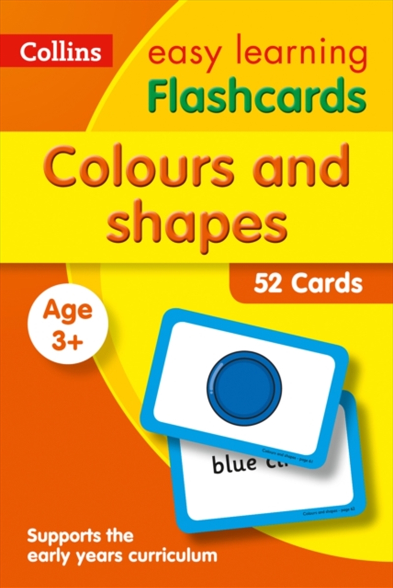 Colours And Shapes Flashcards : Ideal For Home Learning/Product Detail/Kids Educational