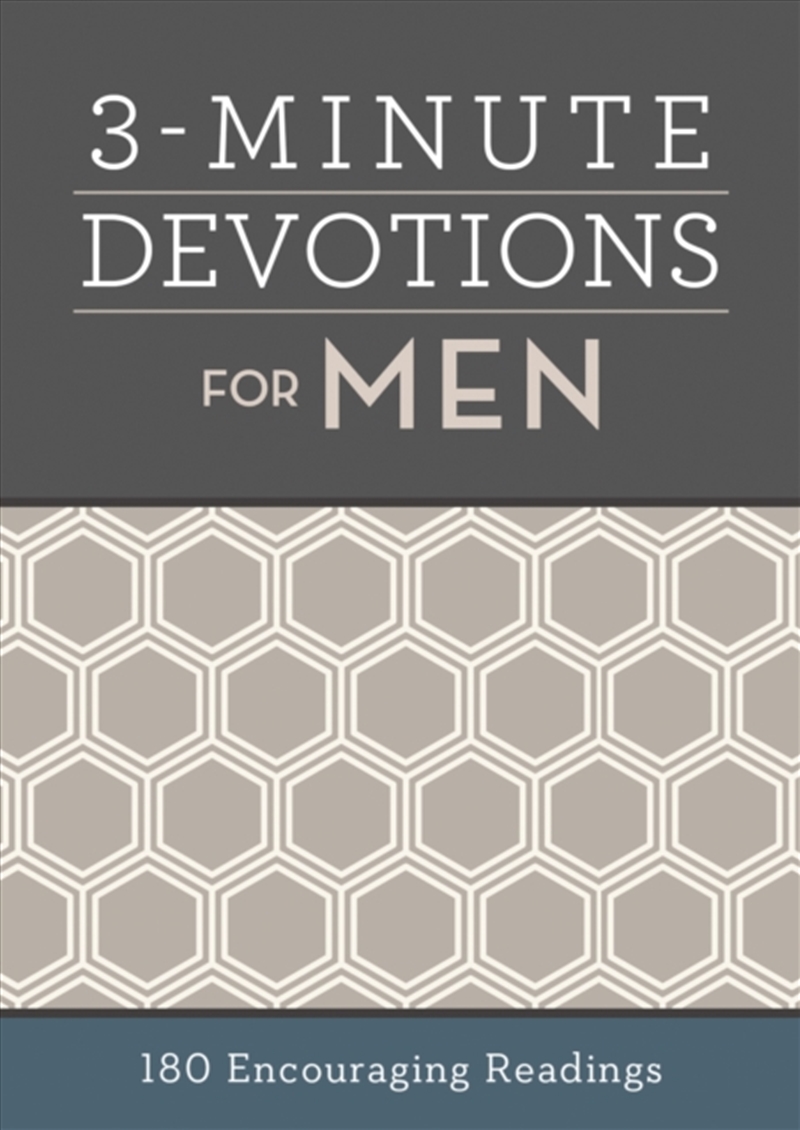 3-Minute Devotions For Men : 180 Encouraging Readings/Product Detail/Religion & Beliefs