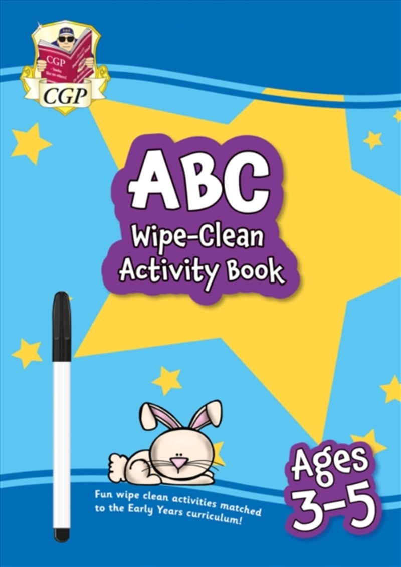 Abc Wipe-Clean Activity Book For Ages 3-5 (With Pen)/Product Detail/Childrens