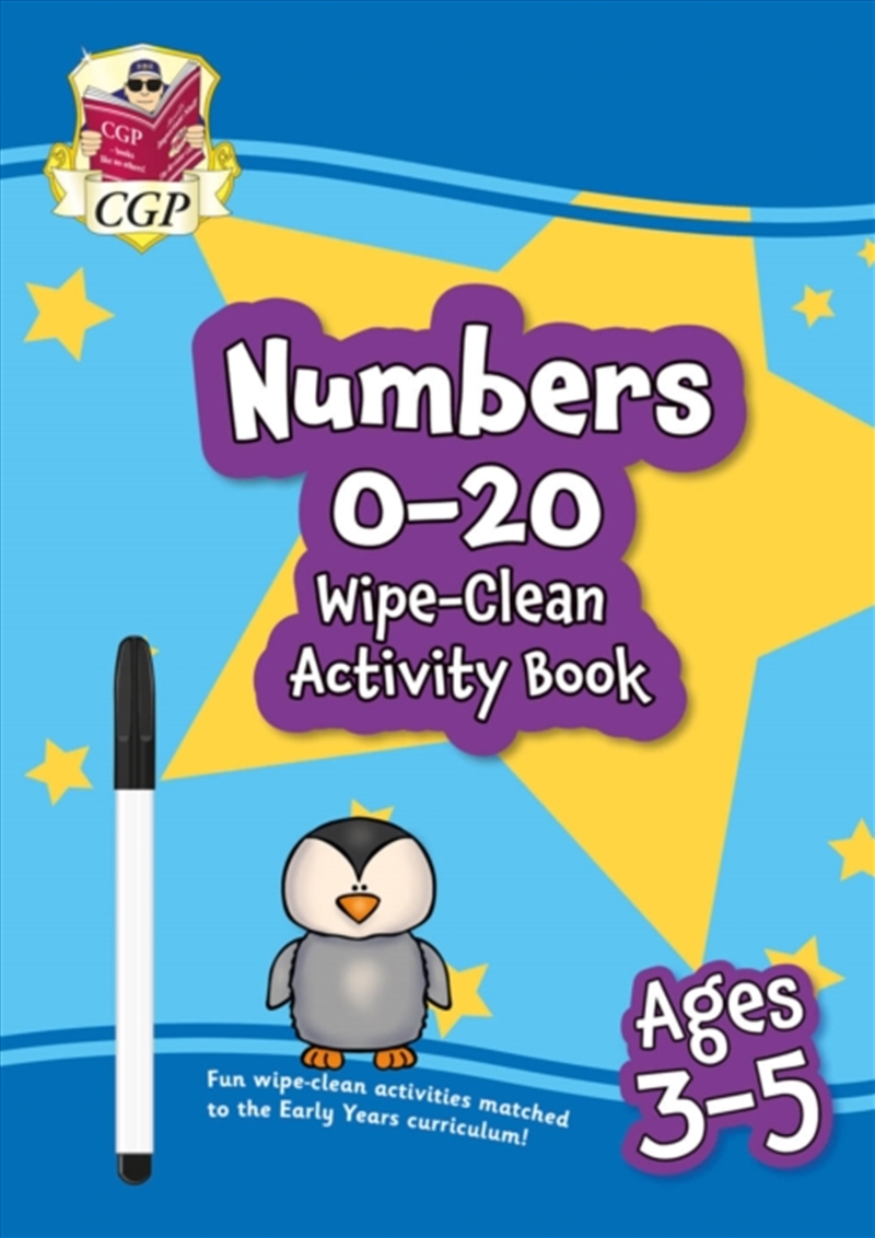 Numbers 0-20 Wipe-Clean Activity Book For Ages 3-5 (With Pen)/Product Detail/Children