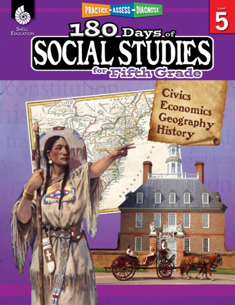 180 Days: Social Studies For Fifth Grade : Practice, Assess, Diagnose/Product Detail/Education & Textbooks