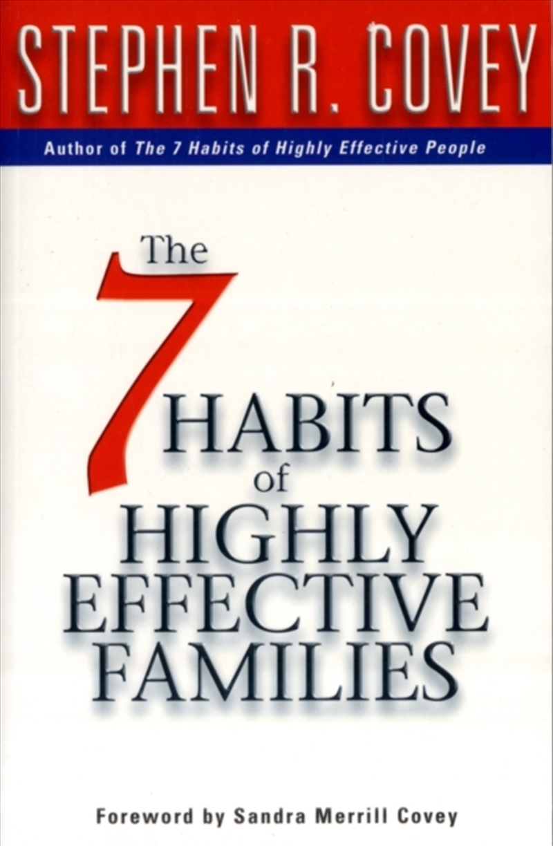 7 Habits Of Highly Effective Families/Product Detail/Self Help & Personal Development