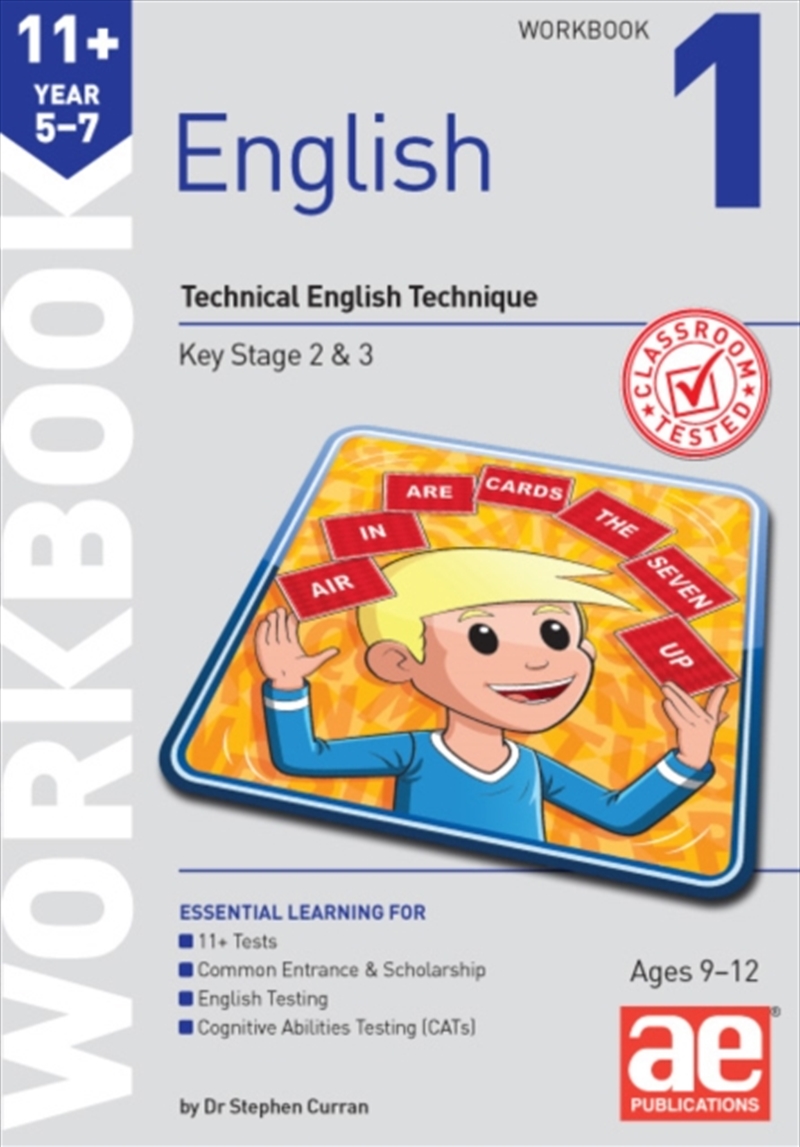11+ English Year 5-7 Workbook 1/Product Detail/English