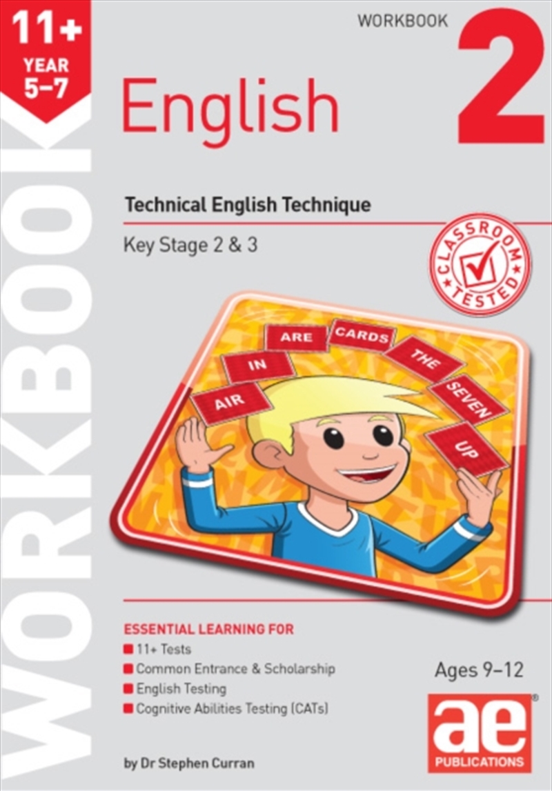 11+ English Year 5-7 Workbook 2/Product Detail/English