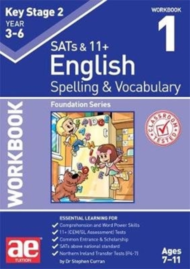 Ks2 Spelling & Vocabulary Workbook 1 : Foundation Level/Product Detail/English