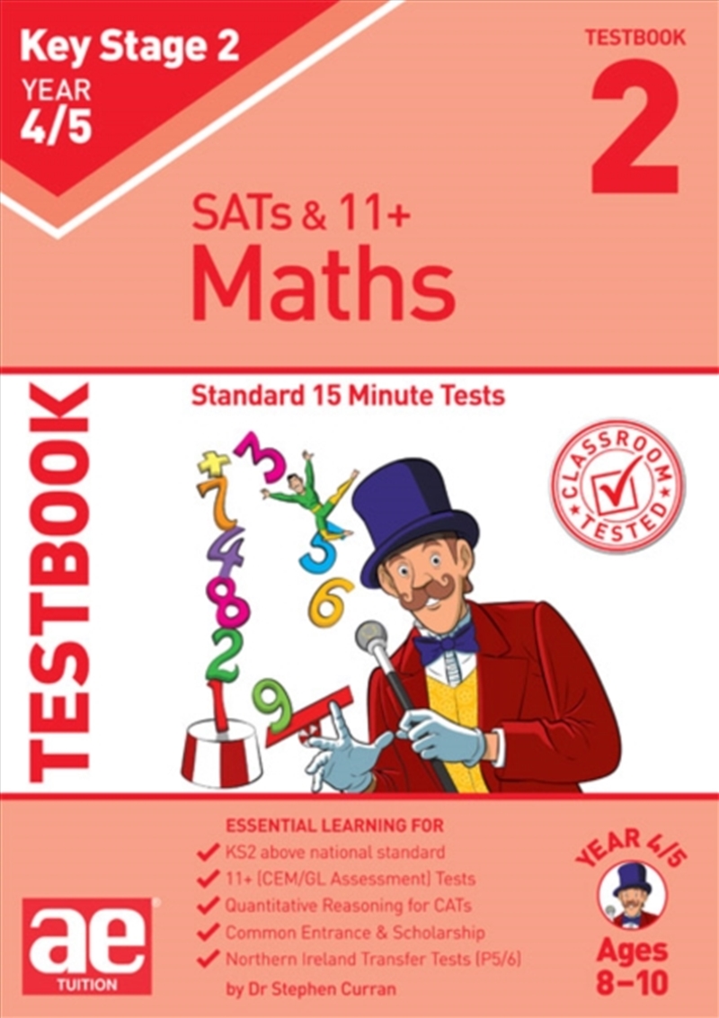 Ks2 Maths Year 4/5 Testbook 2 : Standard 15 Minute Tests/Product Detail/Maths