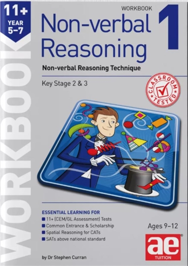 11+ Non-Verbal Reasoning Year 5-7 Workbook 1 : Non-Verbal Reasoning Technique/Product Detail/Education & Textbooks