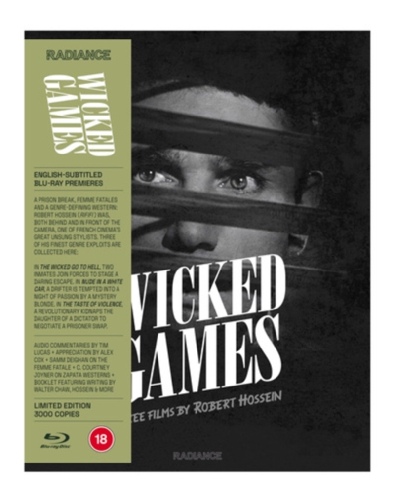 Wicked Games - Three Films by Robert Hossein - Limited Edition/Product Detail/Thriller