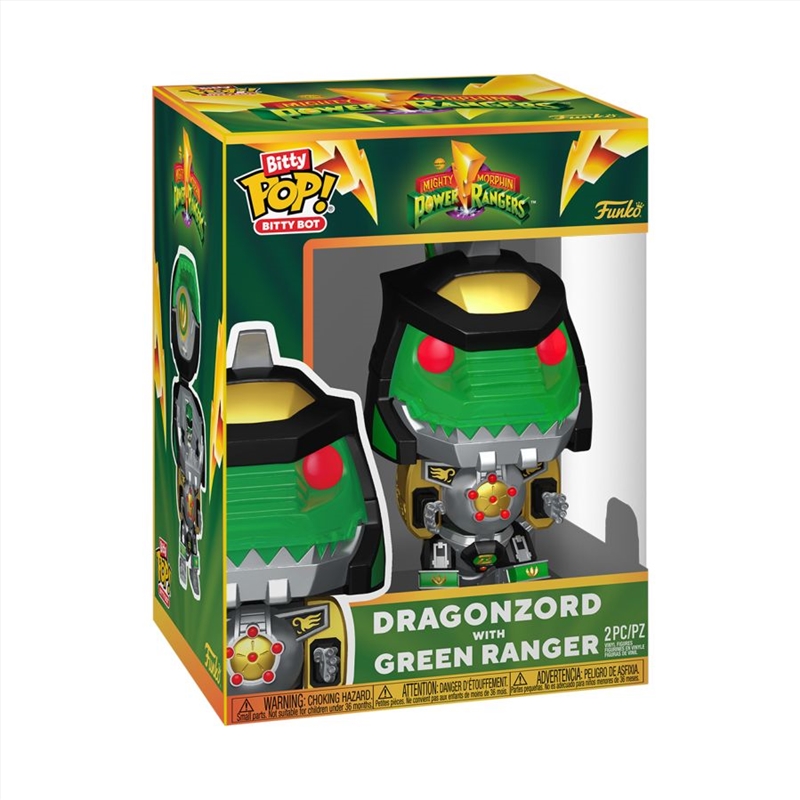 Power Rangers - Green Ranger w/Megazord Bitty Pop! Bot/Product Detail/Funko Collections