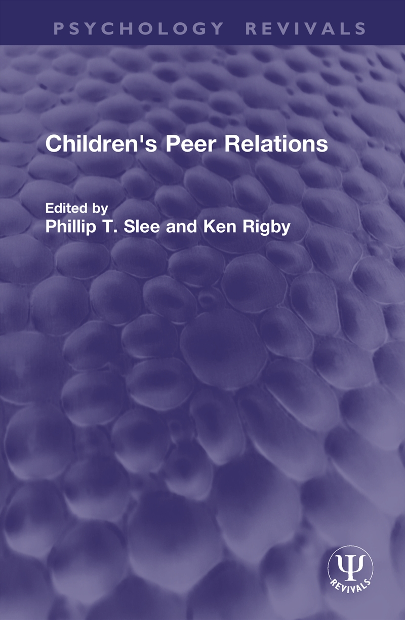 Children's Peer Relations/Product Detail/Psychology