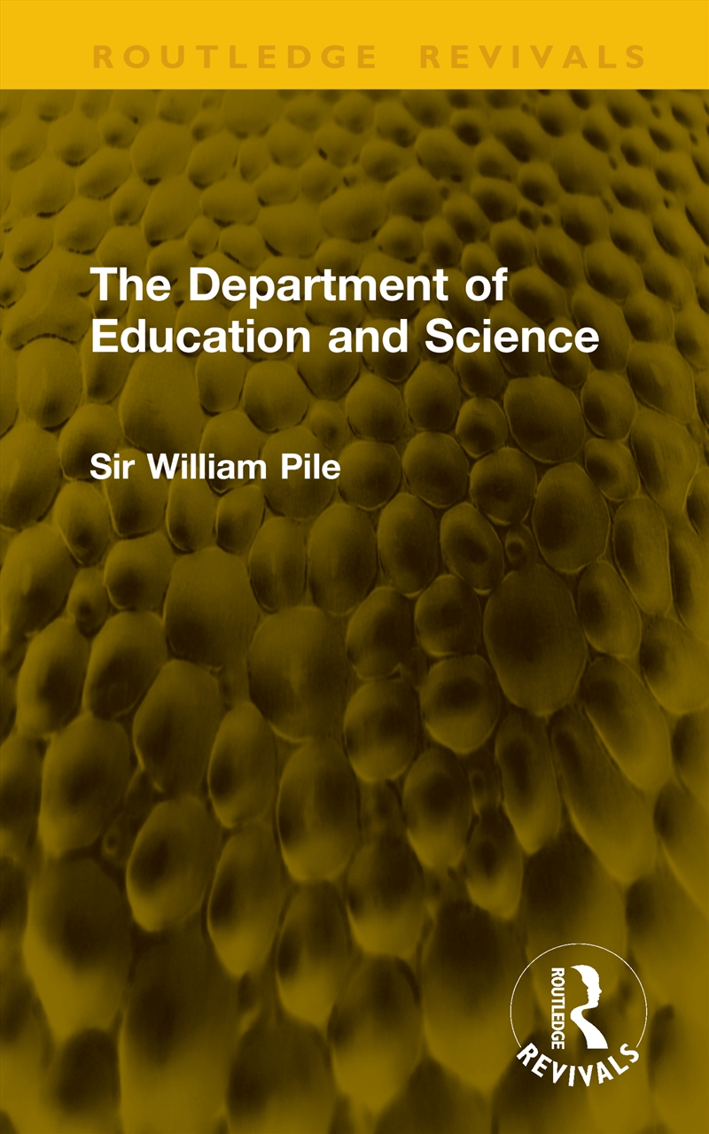 The Department Of Education And Science/Product Detail/Politics & Government