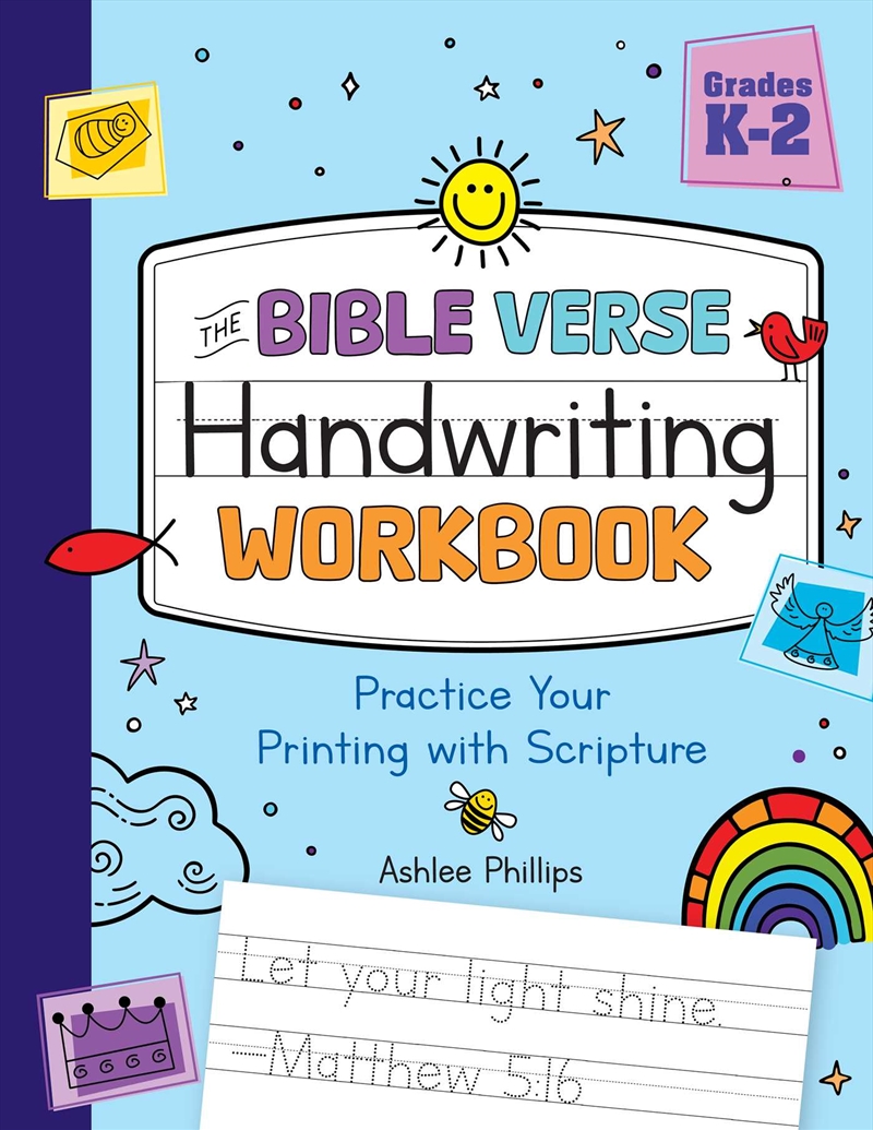 The Bible Verse Handwriting Workbook/Product Detail/Kids Activity Books