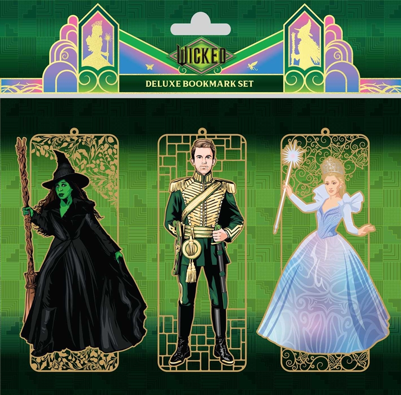 Wicked Deluxe Bookmark Set (Set Of 3)/Product Detail/Arts & Entertainment