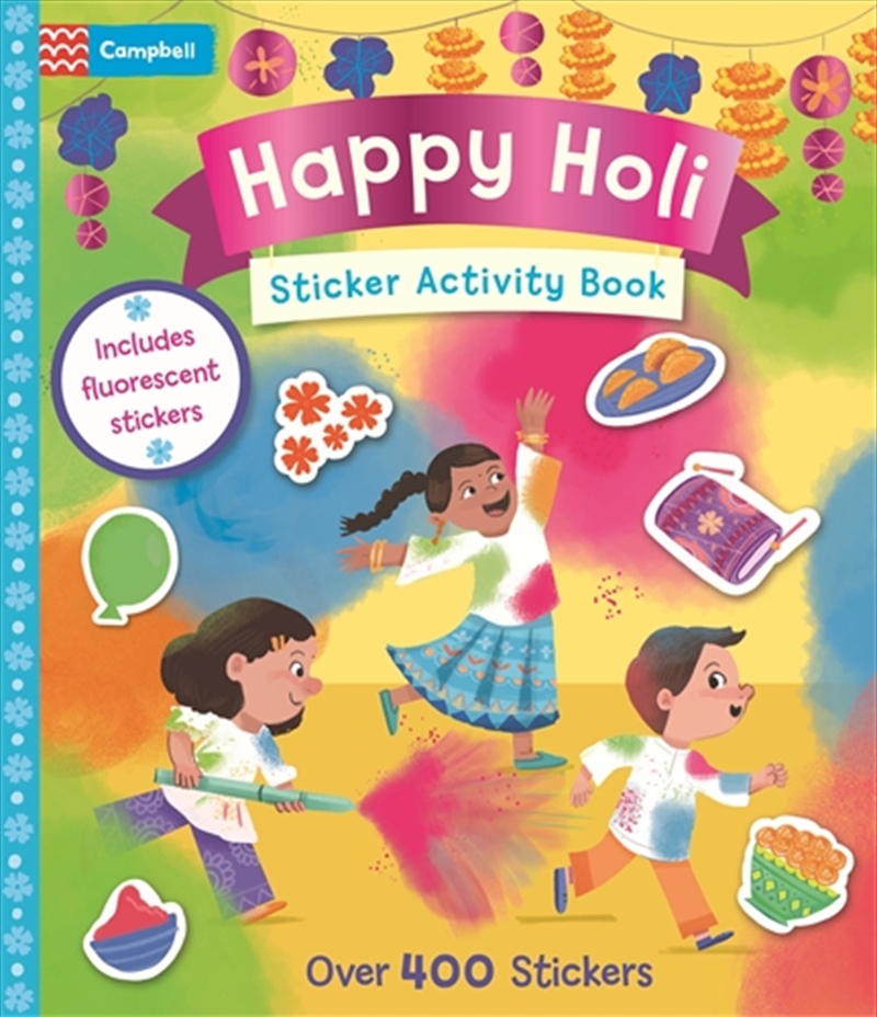 Happy Holi Sticker Activity Book/Product Detail/Kids Activity Books