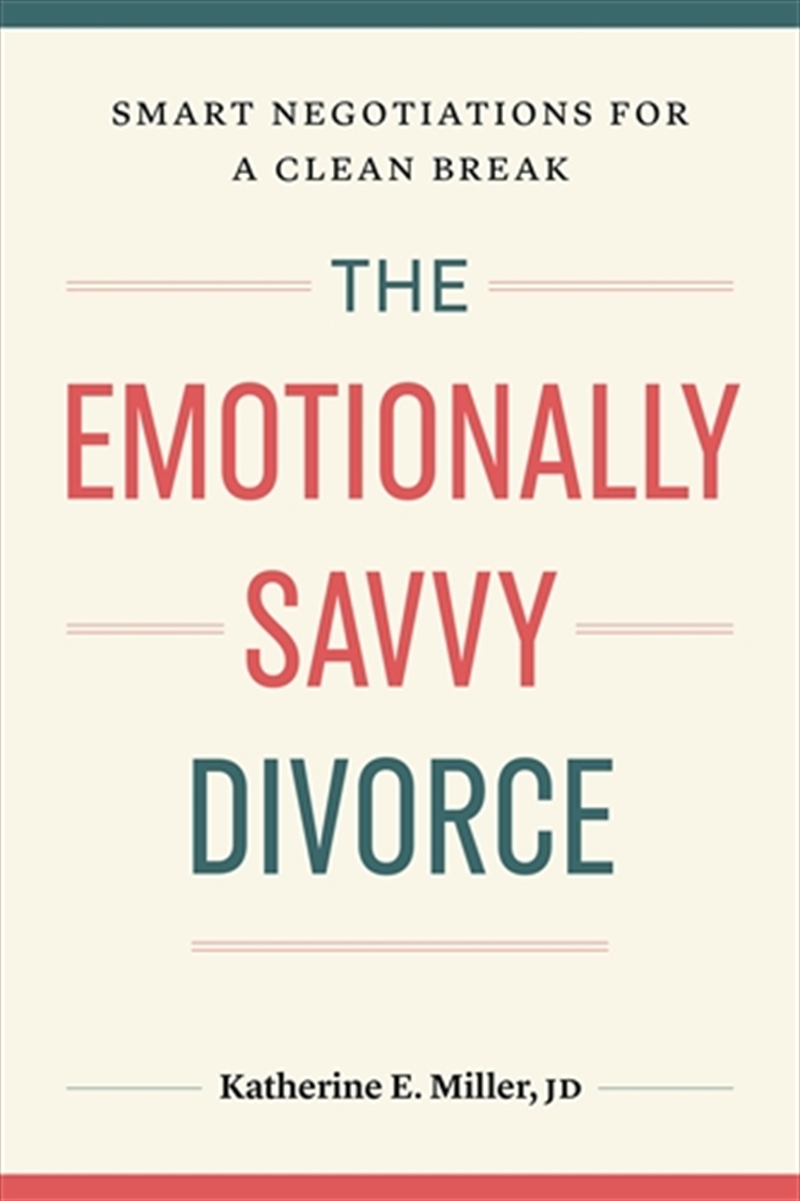 The Emotionally Savvy Divorce/Product Detail/Self Help & Personal Development