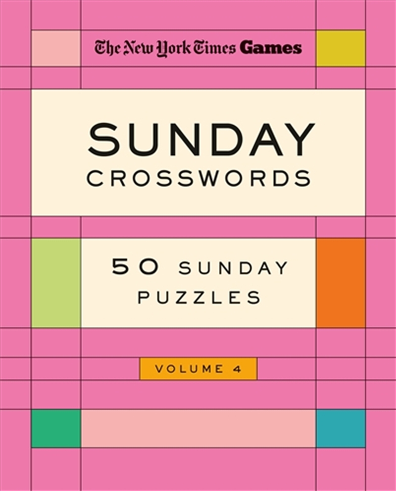 New York Times Games Sunday Crosswords Volume 4/Product Detail/Adults Activity Books