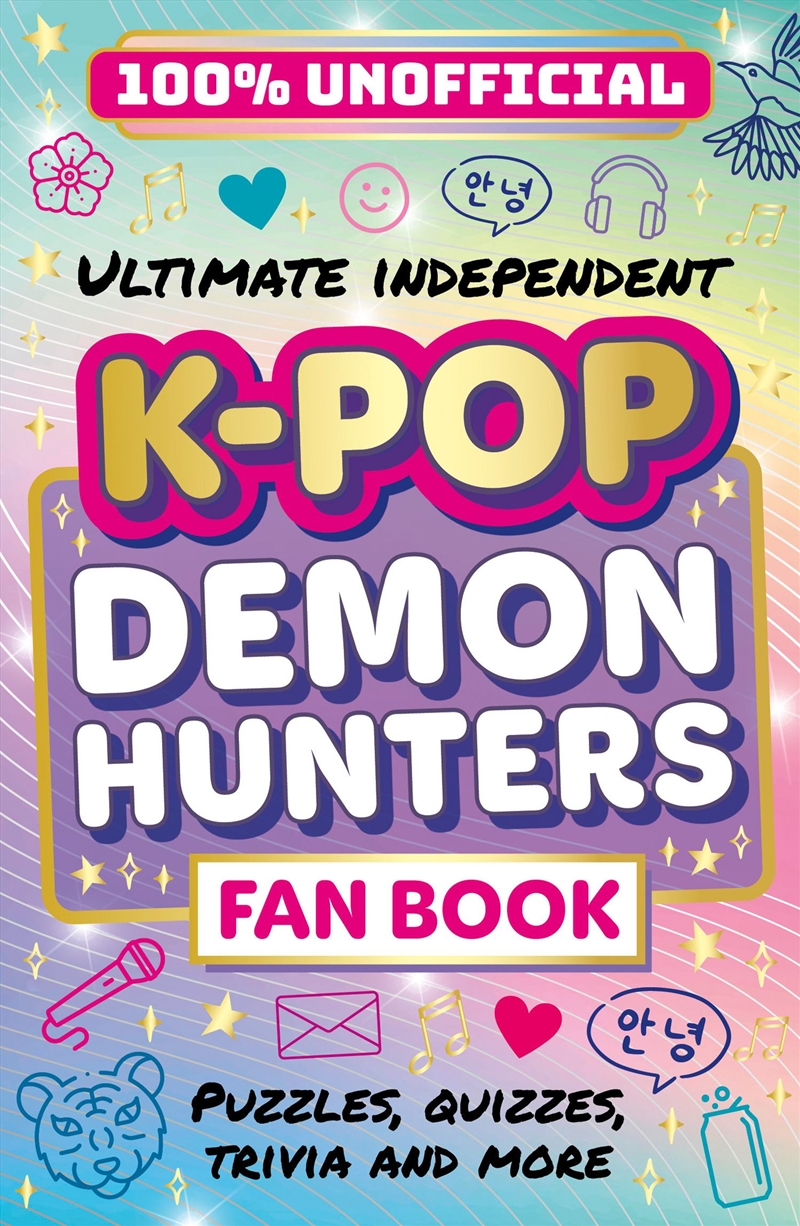 100% Unofficial Ultimate Independent K-Pop Demon Hunters Fan Book/Product Detail/Childrens Fiction Books