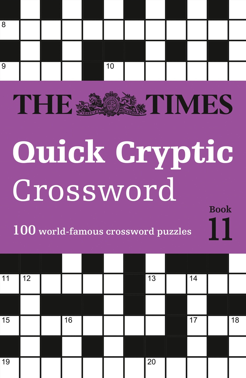 The Times Quick Cryptic Crossword Book 11/Product Detail/Adults Activity Books