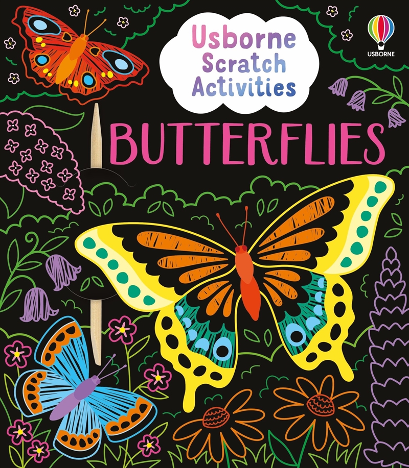 Usborne Scratch Activities Butterflies/Product Detail/Kids Activity Books
