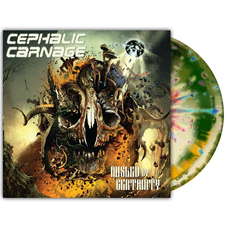 Misled By Certainty - Tri-Color Merge With Splatter Vinyl/Product Detail/Metal