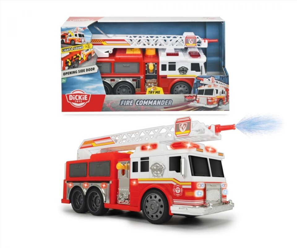 Dickie Toys - Fire Commander with Lights & Sounds/Product Detail/Toys