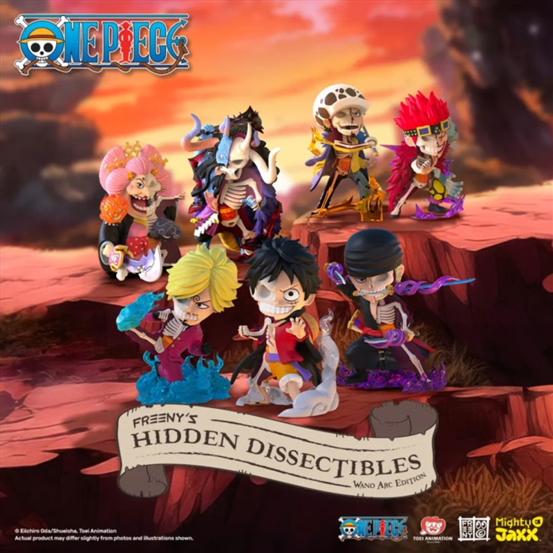 Mighty Jaxx - One Piece Freeny's Hidden Dissectibles - Egghead Arc Edition P1 Blind Box (RANDOM)/Product Detail/Figurines