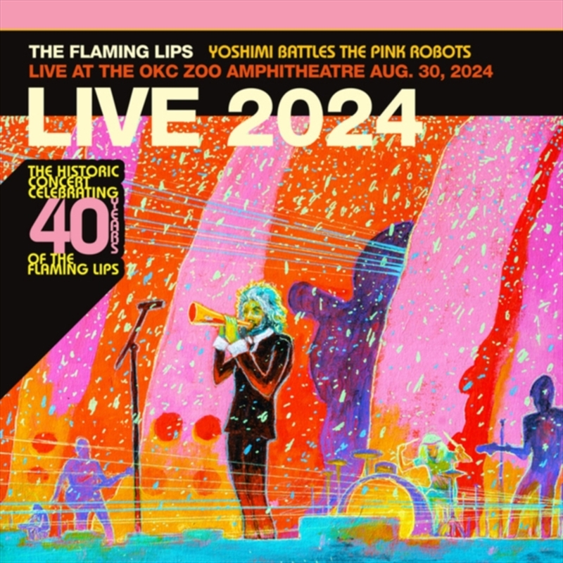 Yoshimi Battles The Pink Robots - Live at the OKC Zoo Amphitheatre, August 30, 2024/Product Detail/Rock/Pop