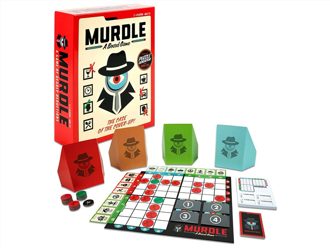 Murdle A Board Game/Product Detail/Games