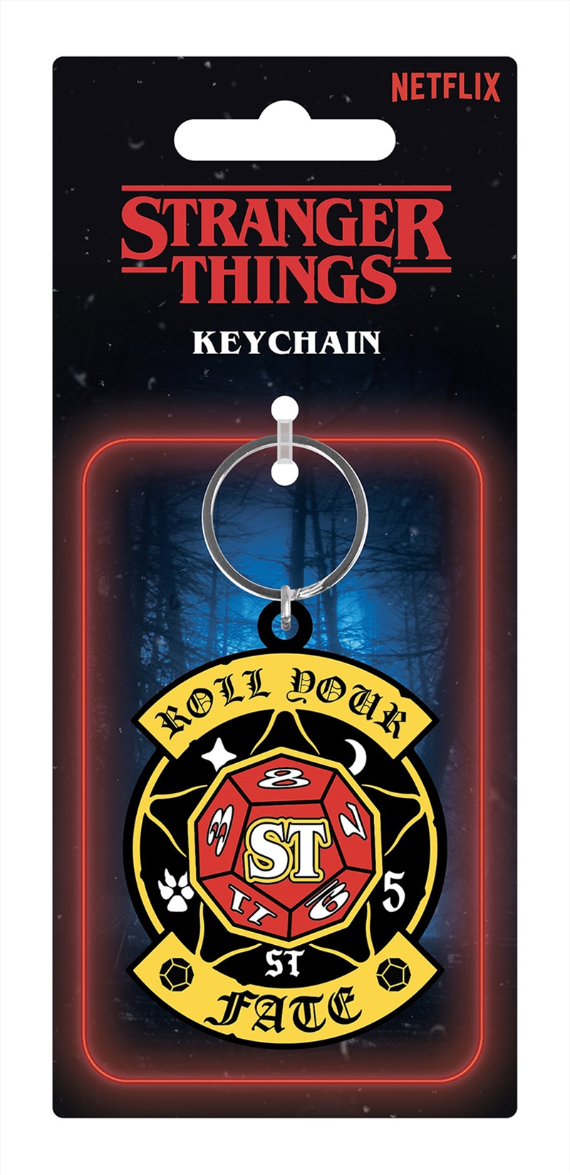 Stranger Things - Dice - Spinner Keyring/Product Detail/Keyrings