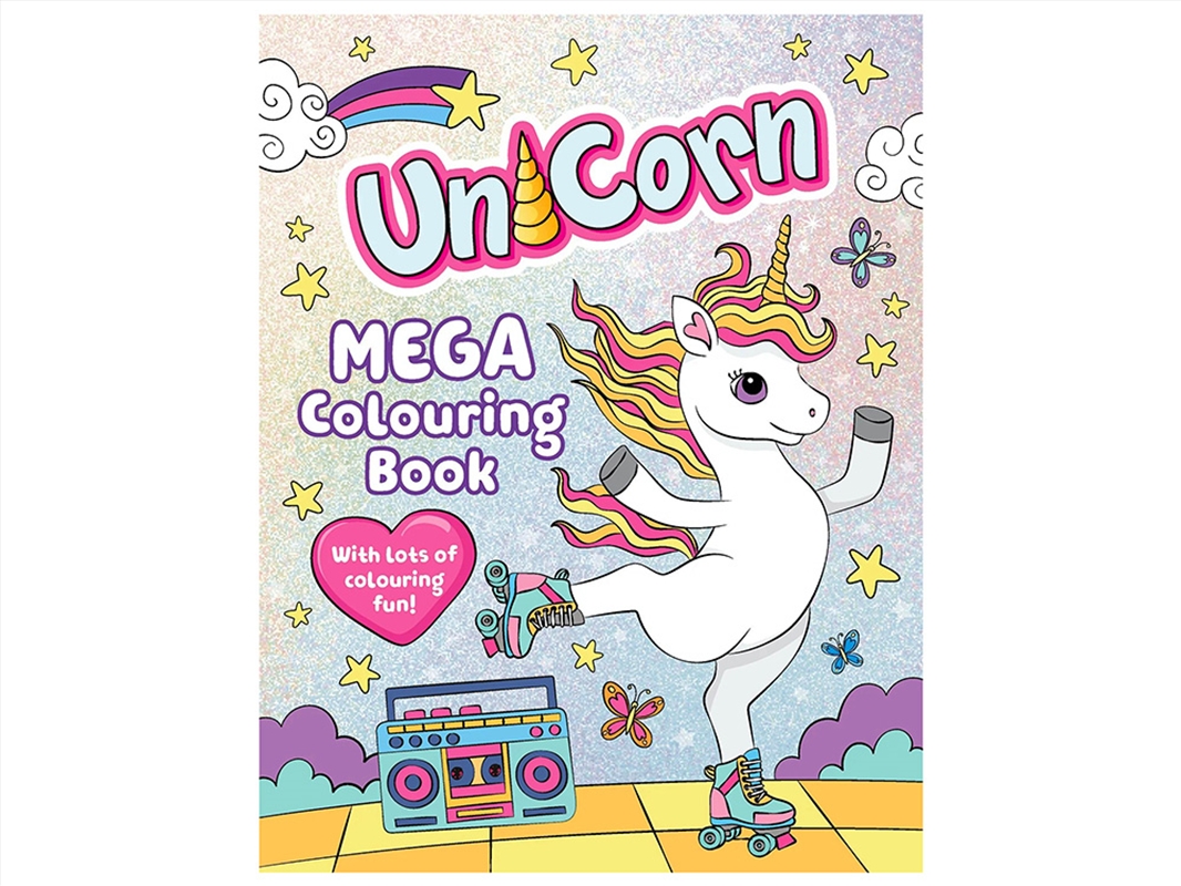 Unicorn Mega Colouring Book/Product Detail/Kids Colouring
