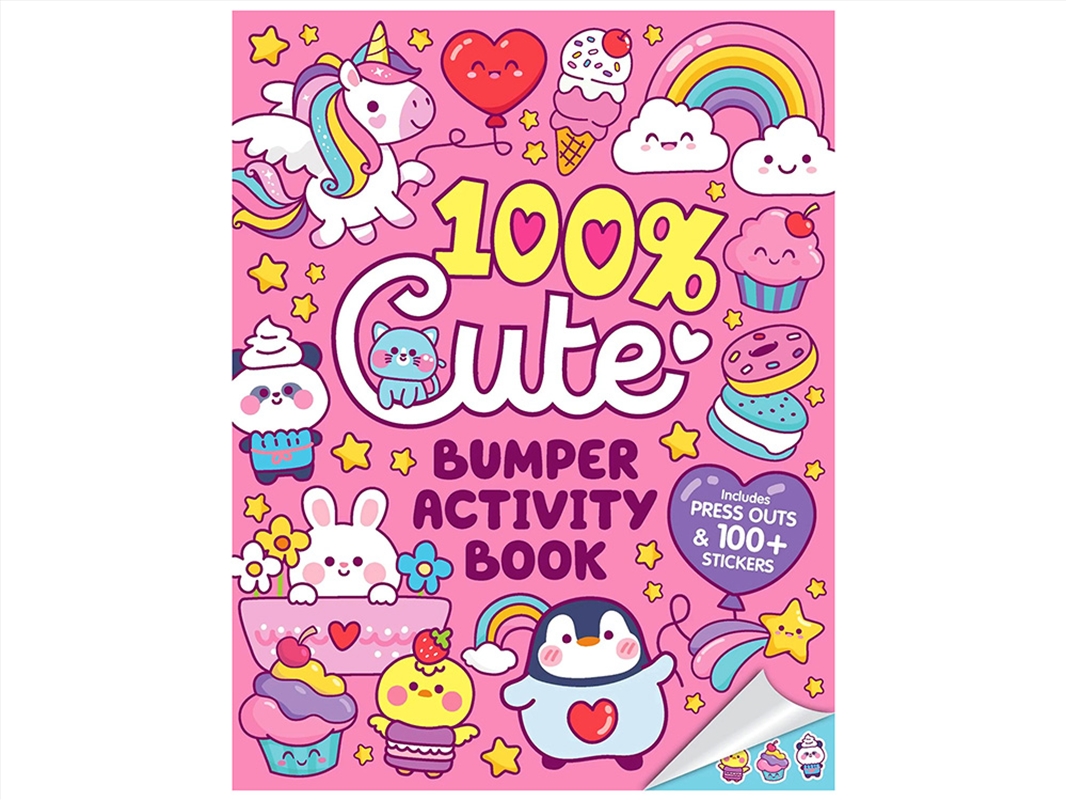 100% Cute Bumper Activity Book/Product Detail/Kids Activity Books