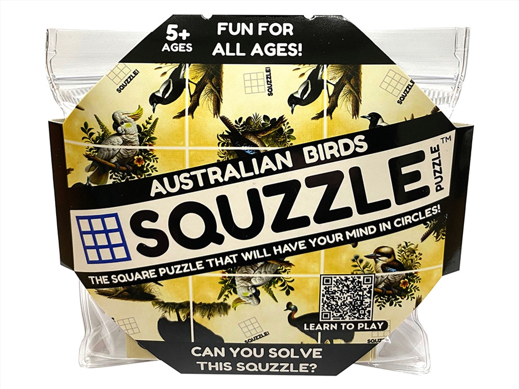 Squzzle Australian Birds/Product Detail/Adult Games