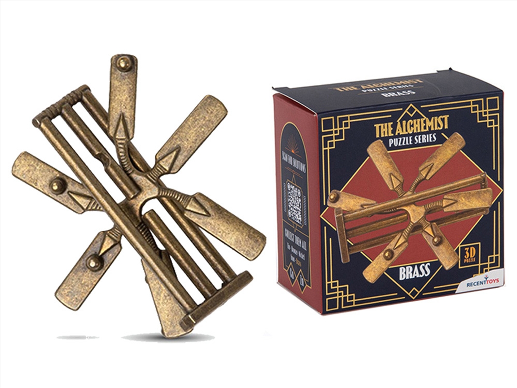 The Alchemist Puzzle - Brass/Product Detail/Adult Games