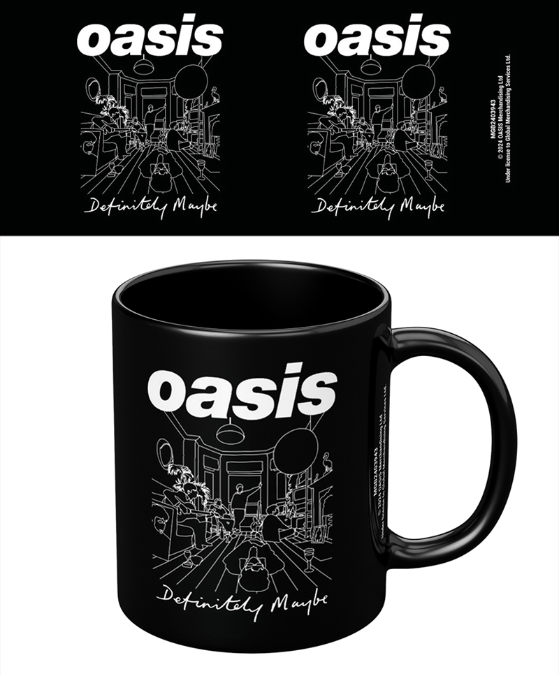 Oasis - Definitely Maybe - Coloured Mug/Product Detail/Mugs