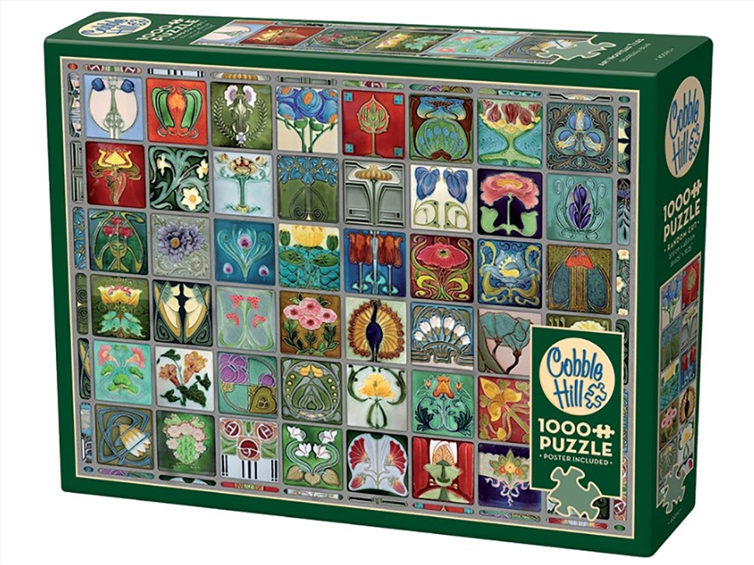Art Nouveau Tiles 1000Pc/Product Detail/Jigsaw Puzzles